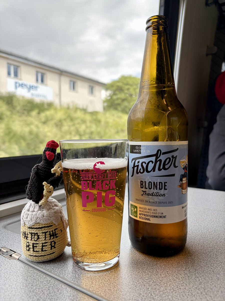 IntoTheBeer's tweet photo. 🇫🇷 On démarre le dernier déplacement de la saison du Servette FC à Zurich avec cette « Fischer Blonde Tradition » brassée par le Groupe Heineken France à Rueil-Malmaison, Ile-de-France. Elle se veut de style Pilsner et pointe à 6% Vol. Alc. https://t.co/ubebzrQNpv