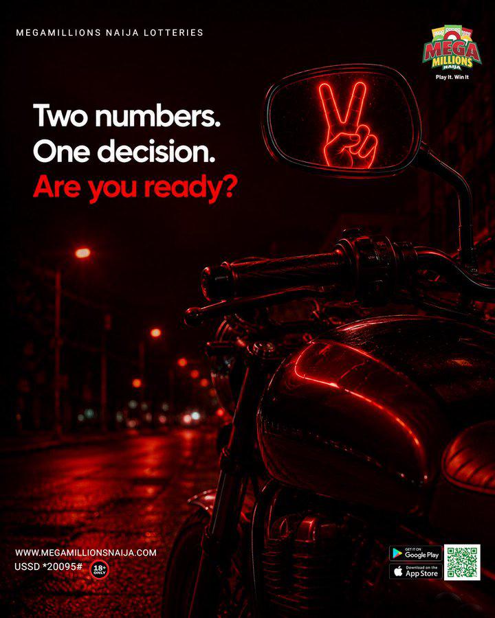Haas_Szn's tweet photo. Imagine picking just 2 numbers and turning ₦200 into ₦15,000 without plenty stress 😮‍💨🔥

With @MegamillionsNG, all you need to do is #Pick2. Plus, new users also get a chance to Spin &amp; Win exciting rewards like airtime, data.

#MegaMillionsNaija https://t.co/BIiFftG65T