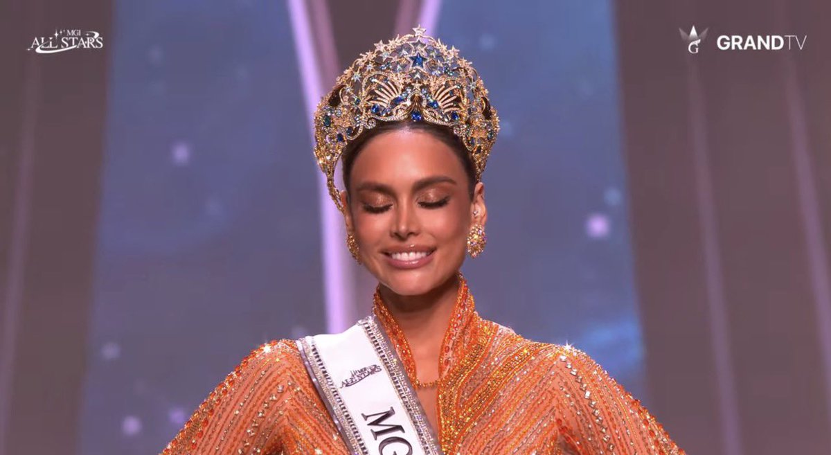 realityscol's tweet photo. 🇨🇴 ¡Orgullo colombiano! Vanessa Pulgarín Monsalve acaba de coronarse como Miss Grand All Star en Thailandia. ¡FELICITACIONES! https://t.co/j80RDDIO9G
