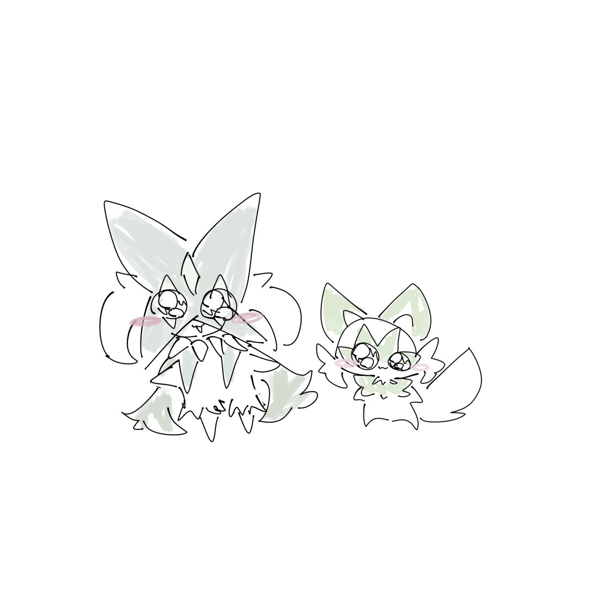 momizi_000825's tweet photo. 進化しても変わらないね https://t.co/Zus5zOI1P7