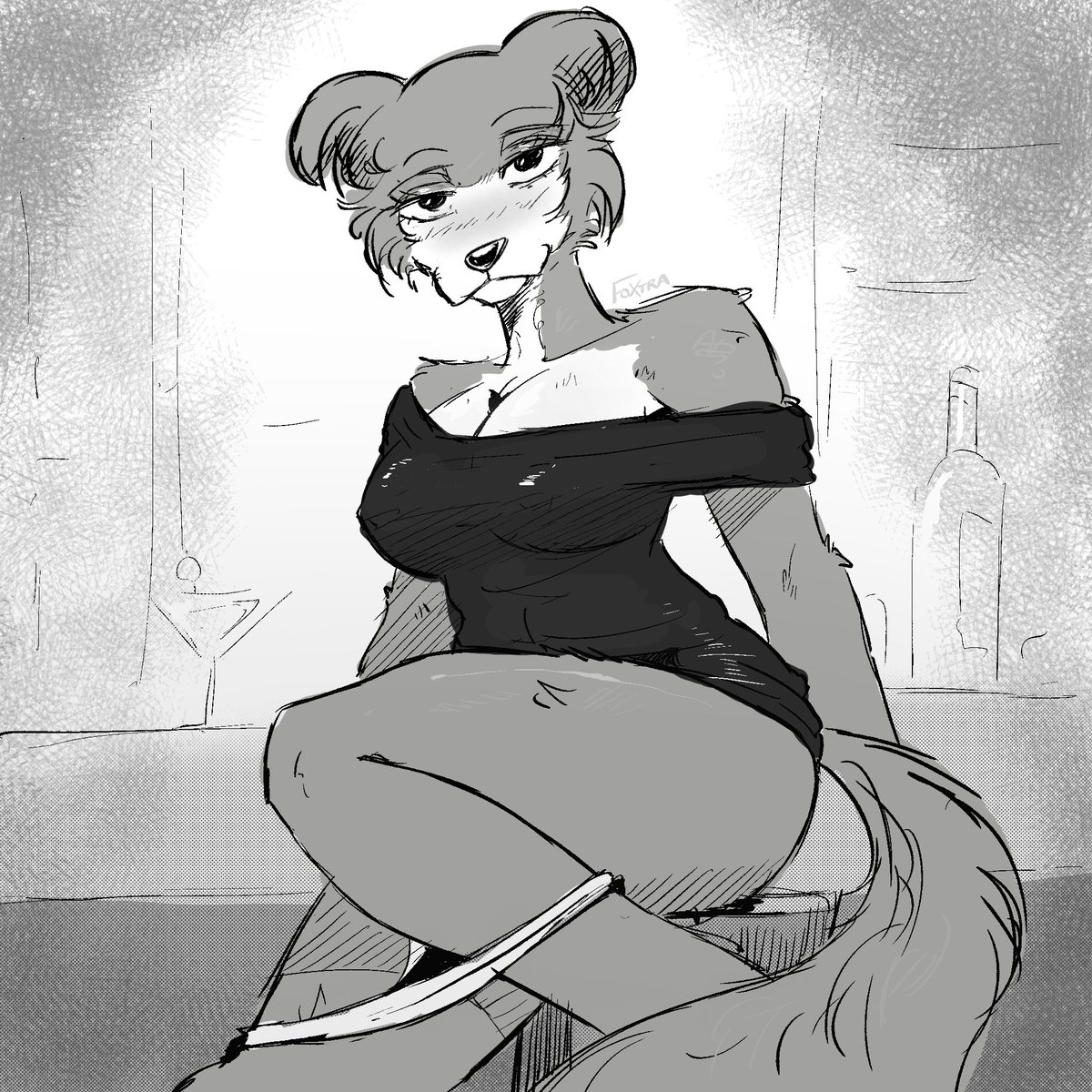 foxtraart's tweet photo. Juno at the bar ✨
#beastars #juno #furry https://t.co/NmIZKMj7Kn