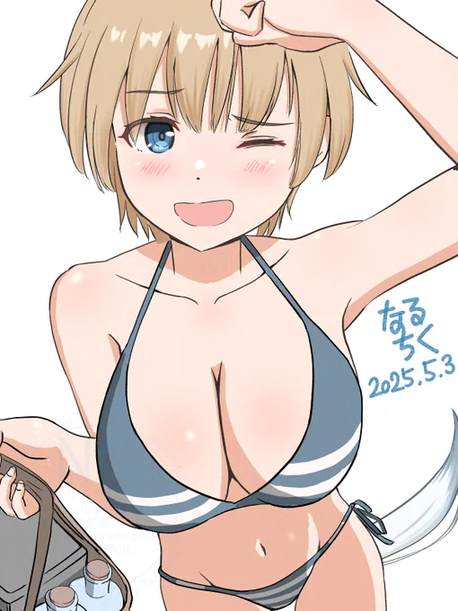 お誕生日おめでとうございます! (といあえず再掲です明日ニパちゃん描くからね。ごめんね)