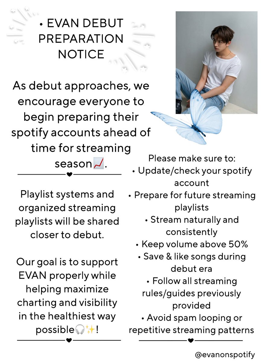 EVAN on Spotify tweet media