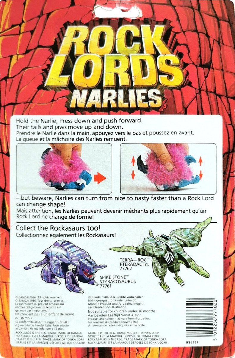 DailyGoBots's tweet photo. Narliphant:
Narliphant, like the few other Narlies released in Australia, released unchanged from his US release. Unlike his Robo Machine release, he was given a faction in advertising.
Original Release: 1986
Released Under Series: 1 https://t.co/lZsW3564Zi