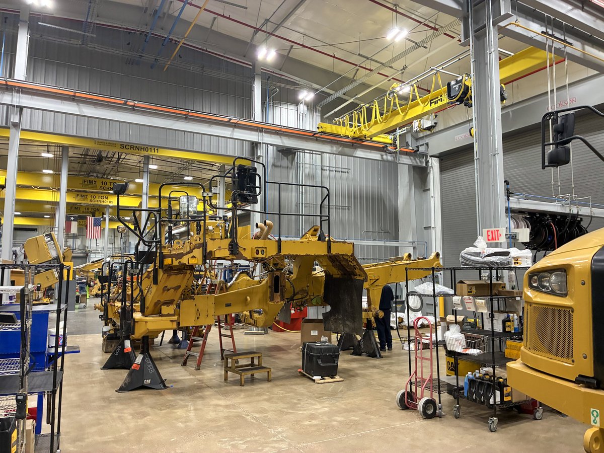 WarrenCAT's tweet photo. Can you guess what’s getting rebuilt in San Angelo? 👀
Piece by piece, this machine is getting a second life thanks to the team putting in the work behind the scenes at Warren CAT.
#WarrenCAT #WhateverTheJob #WhateverItTakes https://t.co/CiS299K3br