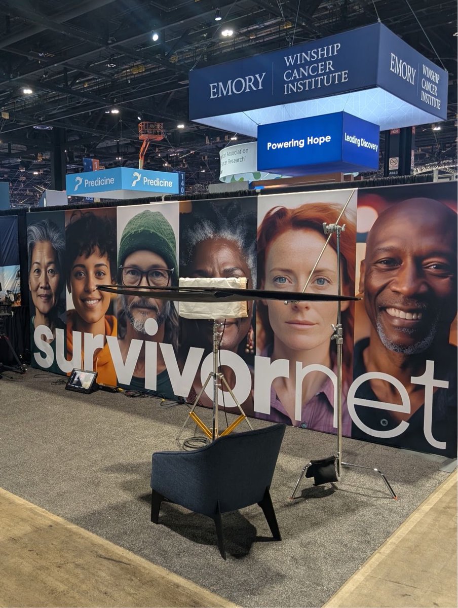 SurvivorNetTeam's tweet photo. Today is Day 1 of #ASCO26, and SurvivorNet is excited to be on-site all week.
We’ll be spending the next few days speaking with leading #oncologists and learning about the latest breakthroughs and biggest stories coming out of this year’s conference.
Stay tuned for the latest news out of Chicago!