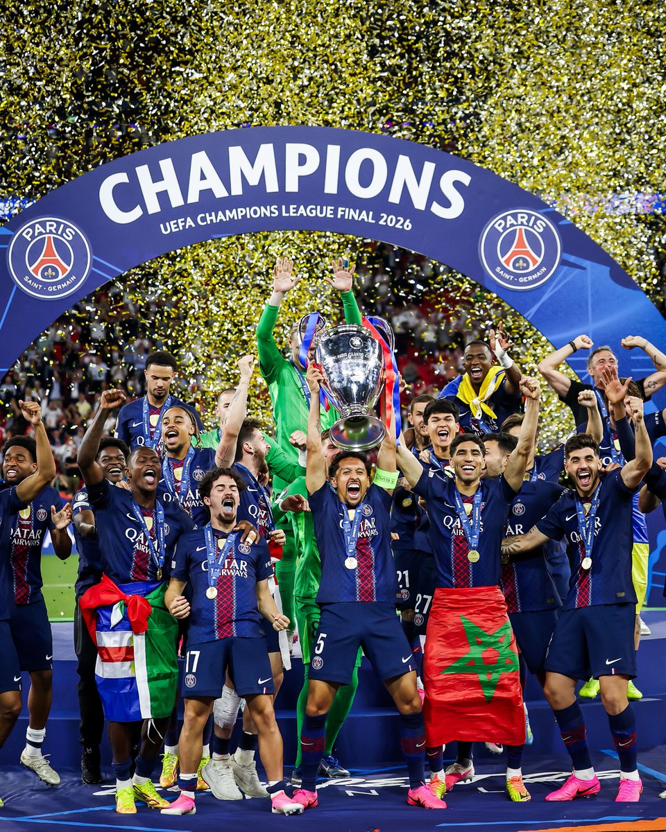 TelbetPromos's tweet photo. Only 9️⃣ clubs in history have won back-to-back UEFA Champions League titles 🏆🏆

🇪🇸 Real Madrid — 1956, 1957, 1958, 1959 & 1960 and 2016, 2017 & 2018
🇵🇹 Benfica — 1961 & 1962
🇮🇹 Inter Milan — 1964 & 1965
🇳🇱 Ajax — 1971, 1972 & 1973
🇩🇪 Bayern Munich — 1974, 1975 & 1976
🏴󠁧󠁢󠁥󠁮󠁧󠁿 Liverpool — 1977 & 1978
🏴󠁧󠁢󠁥󠁮󠁧󠁿 Nottingham Forest — 1979 & 1980
🇮🇹 AC Milan — 1989 & 1990
🇫🇷 PSG — 2025 & 2026 🆕