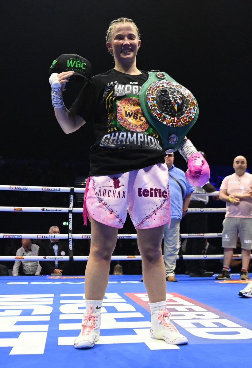 boxxer's tweet photo. What. A. Performance! 🤩

Take a bow @_franhennessy 💎

#AzimClaggett | BBC Two | Now | OVO Arena Wembley https://t.co/0JEK357eU8