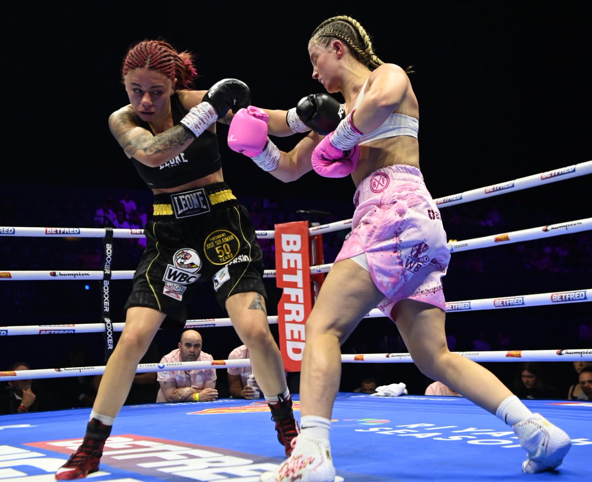 boxxer's tweet photo. What. A. Performance! 🤩

Take a bow @_franhennessy 💎

#AzimClaggett | BBC Two | Now | OVO Arena Wembley https://t.co/0JEK357eU8
