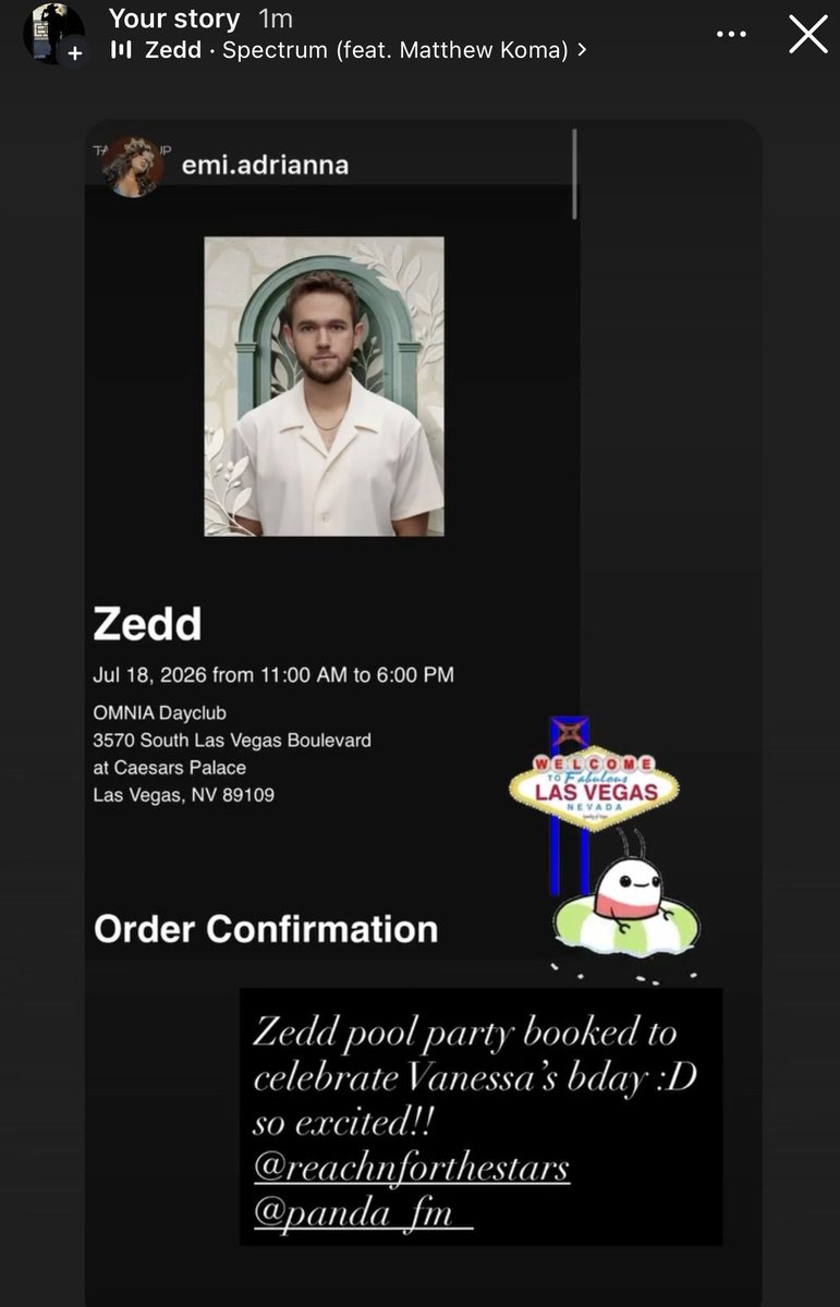 RedDrunknpanda's tweet photo. I’m crowd surfing my way up to @Zedd , hope the crowd didn’t skip arm day 😓😆 https://t.co/drMC184Spc