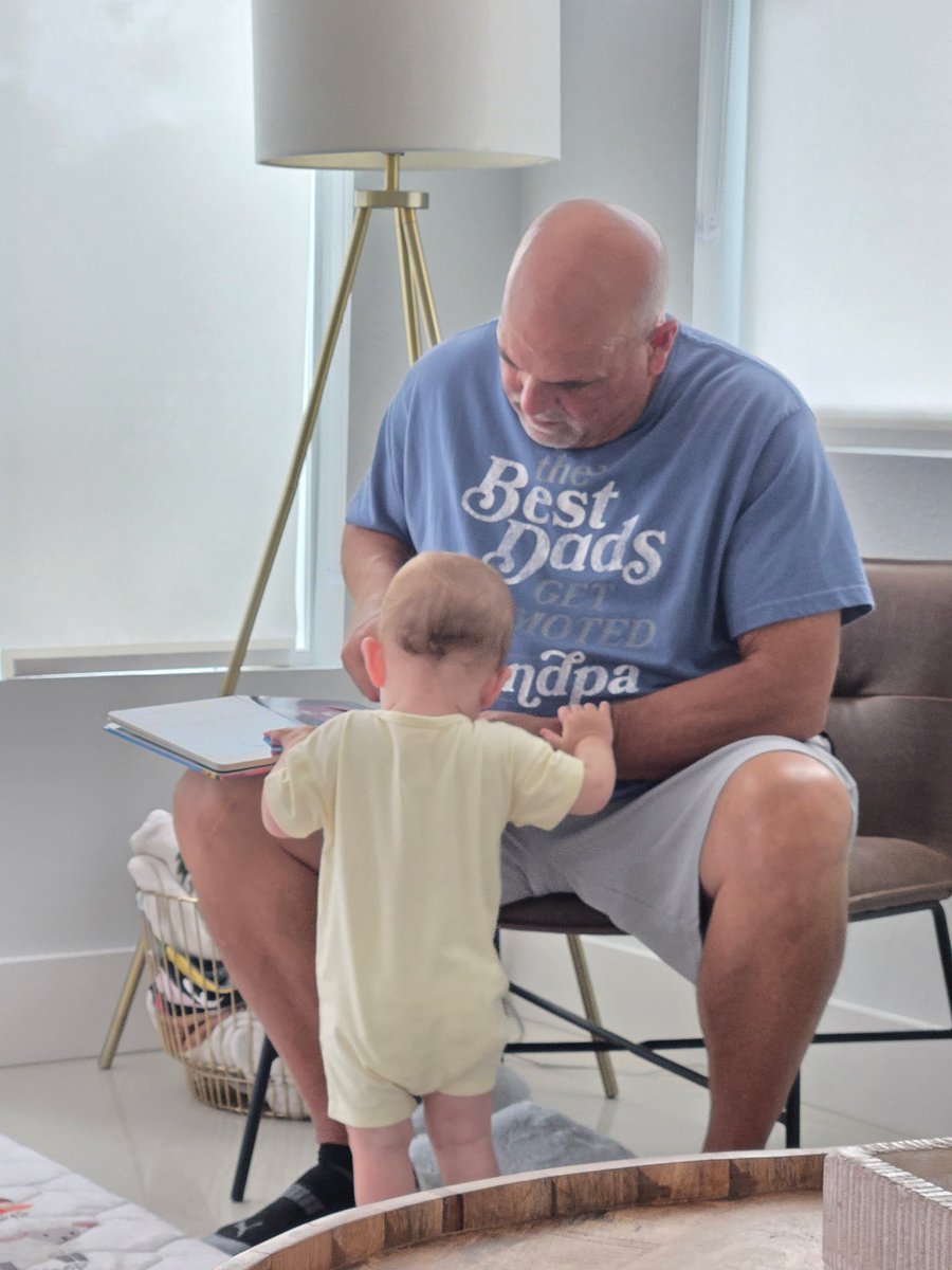 QBcoach1's tweet photo. Grandpa and Beckham on the boards installing Mesh. @CJBennett_08 #TheStable https://t.co/spPVAbkBL8
