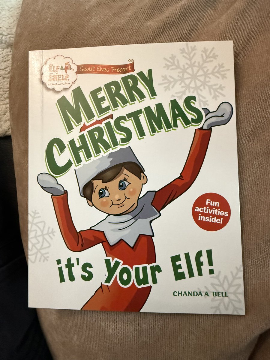 richgambleCFC's tweet photo. Got the kids a happy meal from @McDonaldsUK on the way home.

Way to confuse them, kids now think it’s Christmas, cheers.

Why the hell are they getting elf on a shelf books as a toy in June? 🤣 https://t.co/gXzzGCKPAl