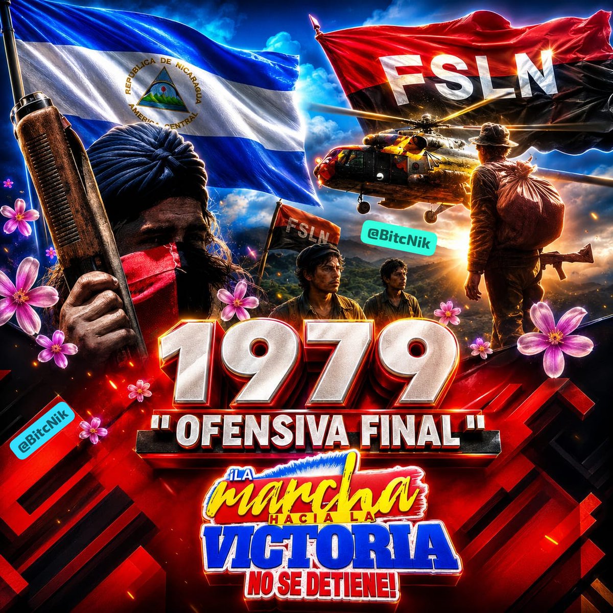 BitcNik's tweet photo. Aquí #Nicaragua Libre #2026SiempreMásAllá #2026VivaSandino #ManaguaSandinista #X https://t.co/O21hD3U0UI