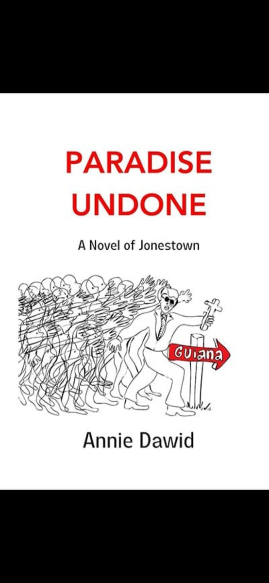 Inkspotpub's tweet photo. Inkspot is delighted to be the publisher of Annie David's shocking, captivating novel Paradise Undone, sensitively and skillfully centred on the Jonestown massacre. 

#Jonestown #PeoplesTemple #CultHistory #TrueCrime #History #JimJones #JonestownMassacre
#IndieAuthor
#WritingCommunity
#LiteraryFiction
#PsychologicalDrama
#InspiredByHistory
@AnnieDawid75999

https://t.co/LabQ1Xt7IR