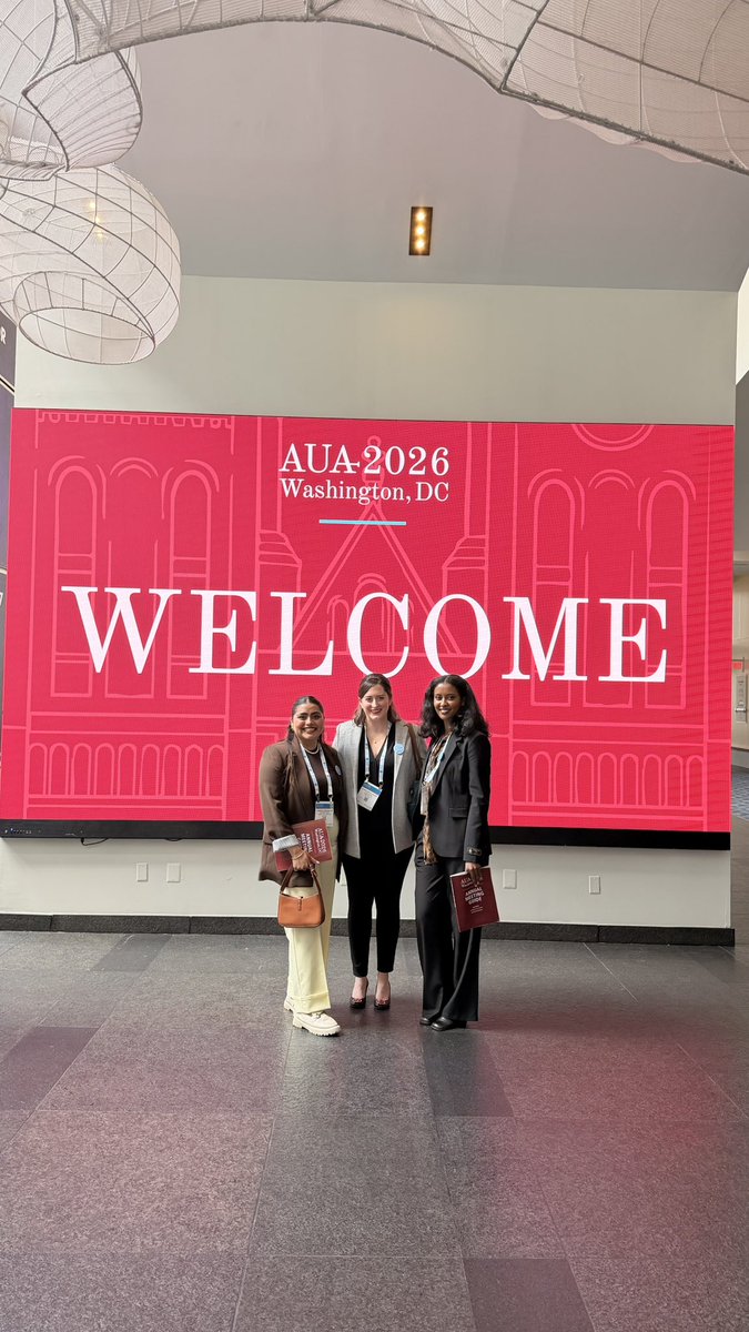 betsamethasone's tweet photo. A little late, but so grateful for my second AUA 🩺✨ My favorite part was learning, growing, and reconnecting with people from my very first AUA. It’s amazing to see how much can change in a year while sharing the same passion for urology. #AUA26 https://t.co/2hKex0ojxS