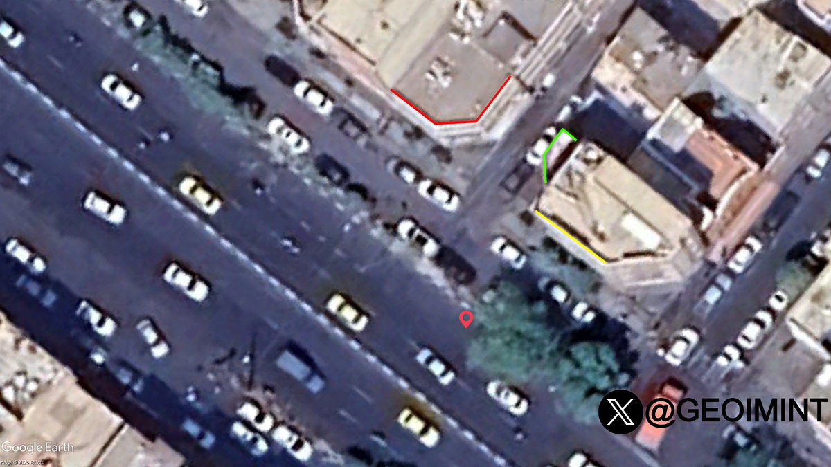GEOIMINT's tweet photo. Israeli airstrike on a Basij checkpoint.

C: 35.690482, 51.459375
S: https://t.co/dBJKU4geJe https://t.co/dblfQGCb65