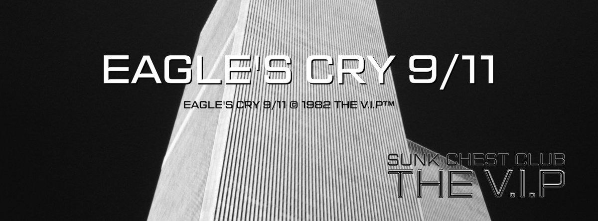PetrDolejsKoch's tweet photo. EAGLE'S CRY 9/11 © 1982 THE V.I.P™ (Official Music Video)
#TheVIP #TheVIPtm #PetrDolejsKoch #PDK #RobertJisa
#SunkChestClub #EaglesCry911 #EaglesCry
https://t.co/TF4OcATmKi
https://t.co/oGloL1MnJd https://t.co/tN1zRg04GX