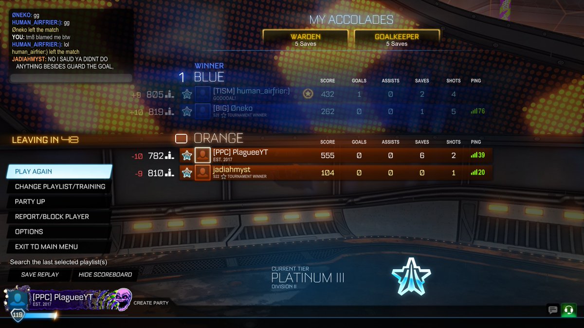 OL_Sloth92's tweet photo. Teammate still blamed me https://t.co/TW0VcUYdLw