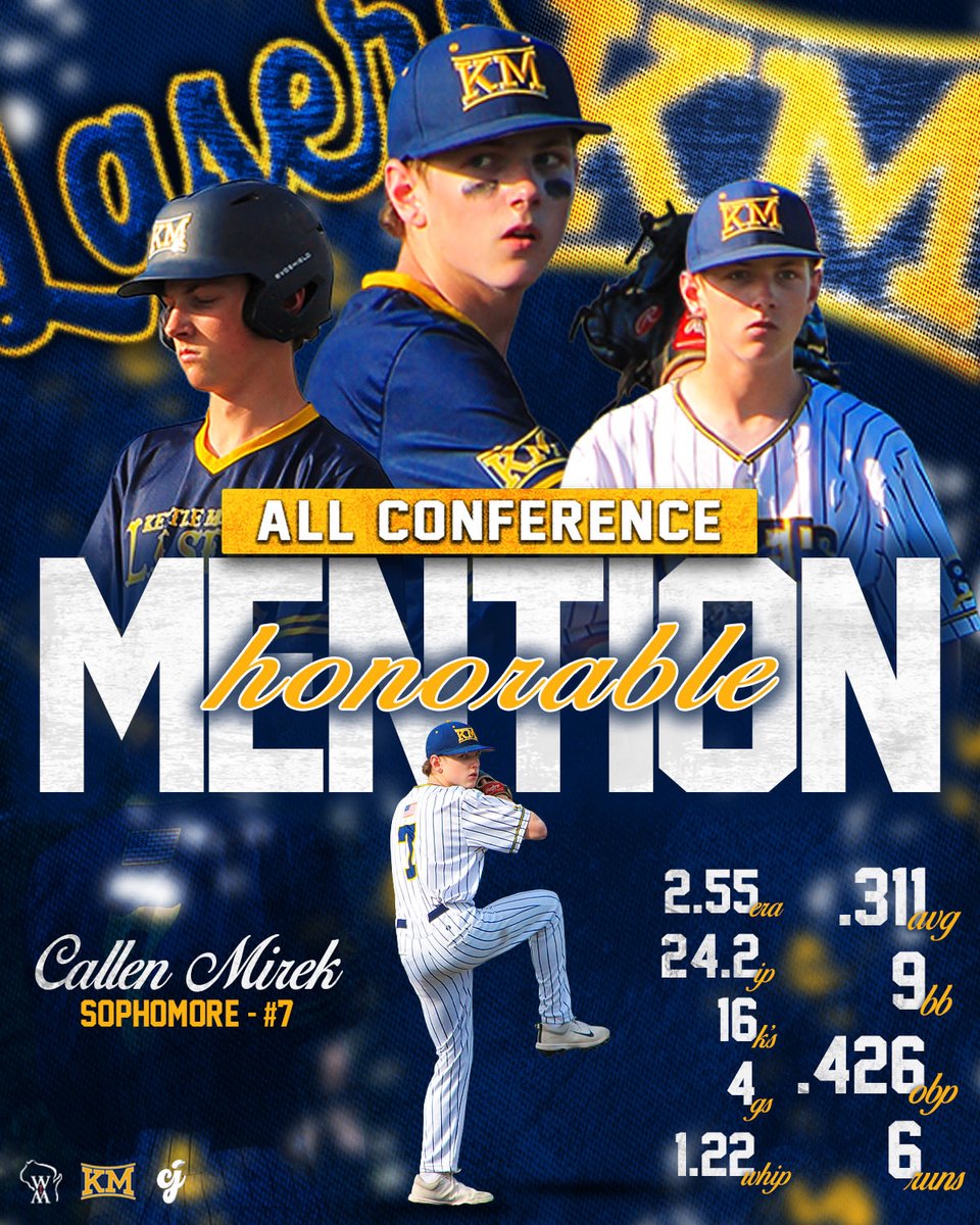 LasersBaseball's tweet photo. Congratulations @CMirek11 for receiving honorable mention all conference honors! https://t.co/jB6vyKqwNv