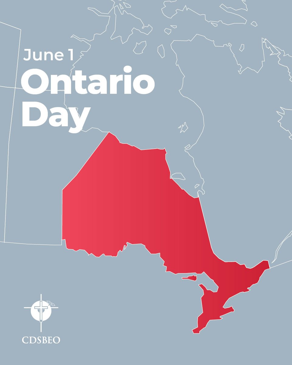 CDSBEO's tweet photo. Today, CDSBEO schools are recognizing Ontario Day through classroom learning and activities that help students explore Ontario’s history and the contributions Ontarians have made to our province and country.
#CDSBEOToLearn https://t.co/x6FOdUhwg7