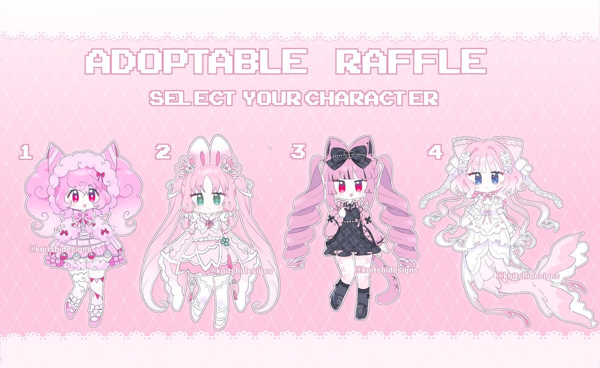 Koitshi ⪩.⪨ Ongoing Raffle tweet media