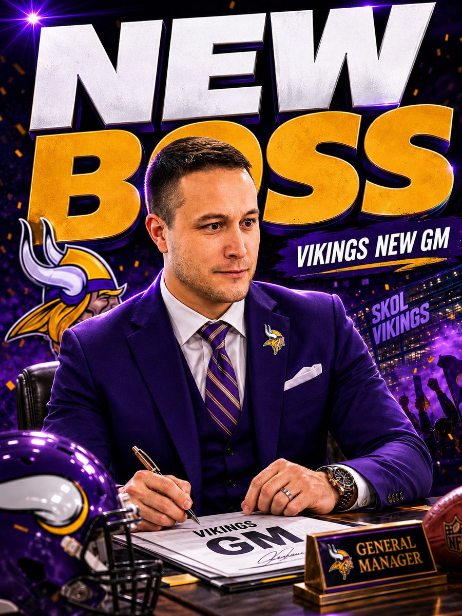 VikingNations's tweet photo. 🚨 The #Vikings have agreed to terms with Seahawks Assistant GM Nolan Teasley as their new General Manager, per NFL Network.

Fresh off helping build a Super Bowl-winning roster, one of the NFL’s top young executives now heads to Minnesota with one goal:

🏆 Bring a Lombardi Trophy to the Twin Cities.

#SKOL