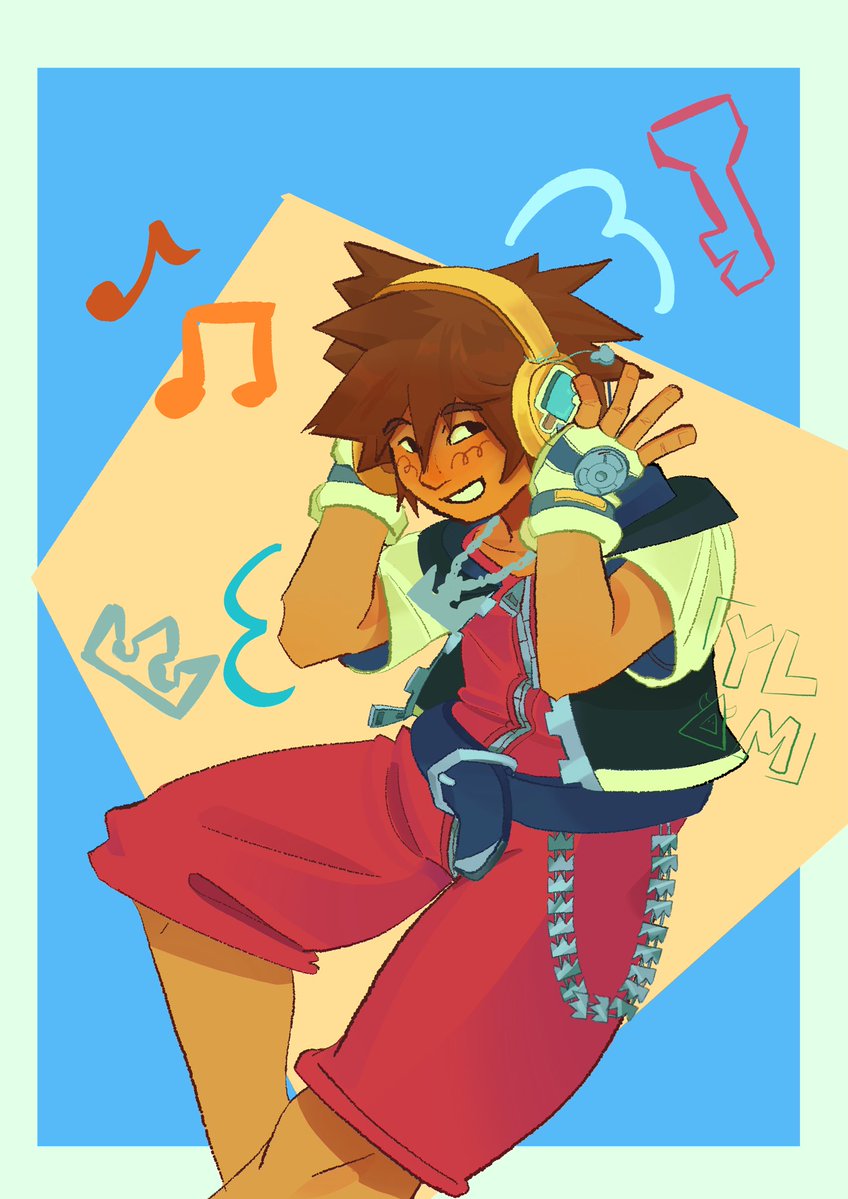 その他 HareHare Sora That one image of sora #kingdomhearts #sora #KH