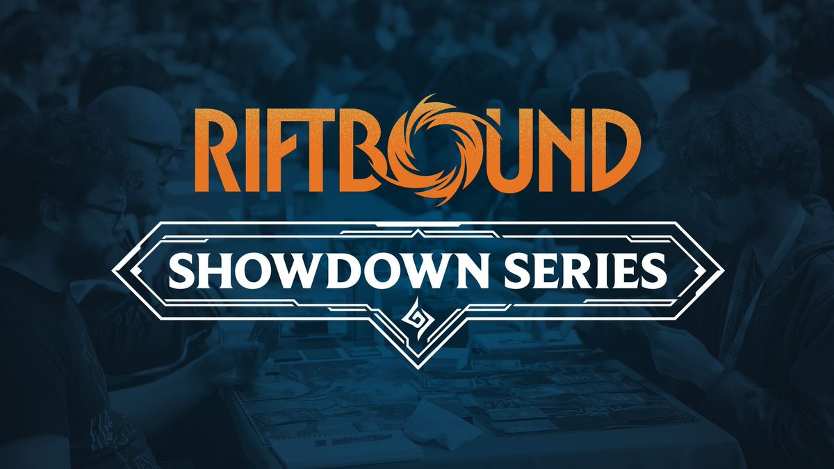 riftboundop's tweet photo. Want more tournaments to play more Riftbound? 😤

The Riftbound Showdown Series brings officially sanctioned tournaments run by experienced tournament organizers around the world.

Special Participation Promos ✅
Best-Of Standard Plated Legends ✅
Regional Championship Invites ✅

Check out the full article here: https://t.co/eZe7naRZ5H