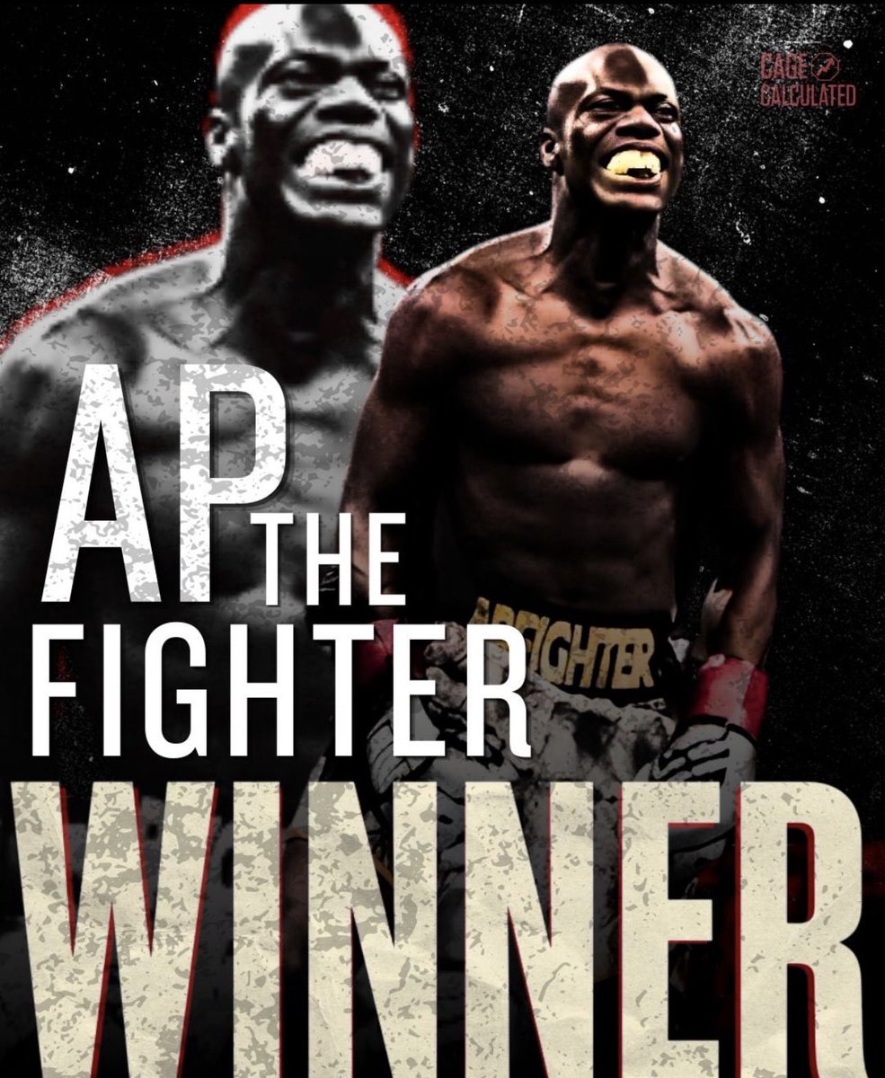 ap_the_fighter's tweet photo. My fear of being unsuccessful is bigger than my fear of dying. 

This is what makes me so capable in combat 👊 

Edit by: @CageCalculated https://t.co/SBflJQWIMQ