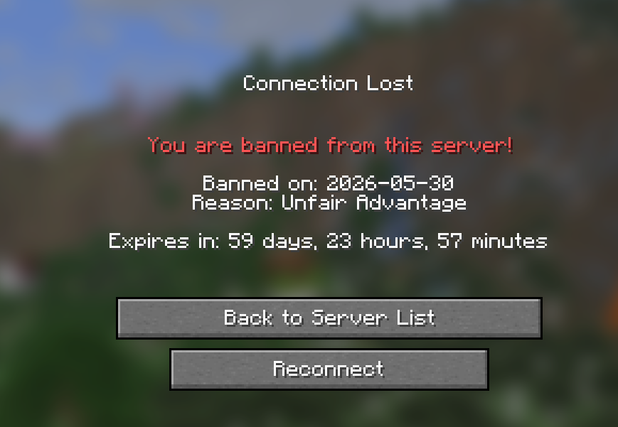 InProperr's tweet photo. Got banned on the most comp pvp server for hacking... Guess unc still got it https://t.co/jUFazp83wK