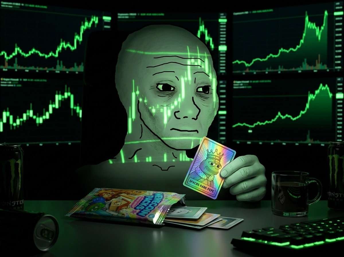 cr15pe's tweet photo. every trencher analysing what memecoin they might pull https://t.co/vA8Ci3MtDM