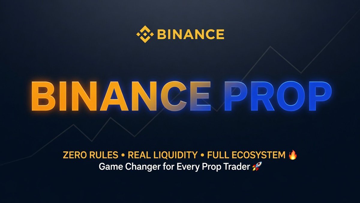 CryptoPM_'s tweet photo. @binance just needs ONE killer feature to own the entire trading world.

Imagine “Binance Prop” inside the app 🔥

Zero bullshit rules.  
Real Binance liquidity.  
Full ecosystem.  
Trade ANYTHING - all in one trusted platform.

This single move will single-handedly destroy the fake prop firm scam industry overnight.  

Every real prop trader on the planet will ditch those shady firms and flood into Binance… 

because when it comes to trust, nobody even comes close.  

Who else wants #BinanceProp yesterday? 👀