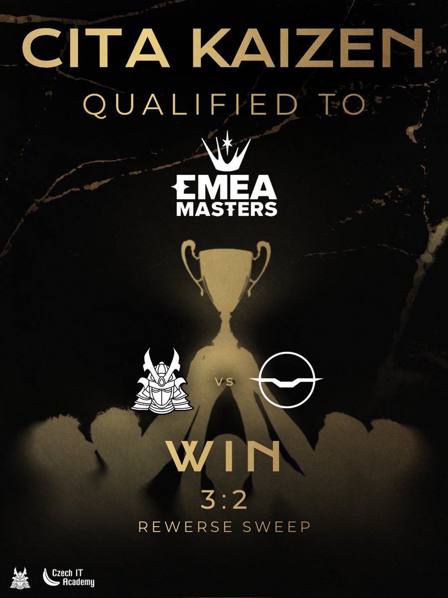 CitaKaizen's tweet photo. SO WE MADE IT. ❤️‍🩹

With this important series and an incredible reverse sweep, we advance to the EMEA Masters Play-In! 🥳

However, the job is not finished yet, the final is still ahead of us! 🤫🏆

GGWP, @Nightbirds_LoL! 🐦‍⬛🤍 https://t.co/qwaxTjd0EF