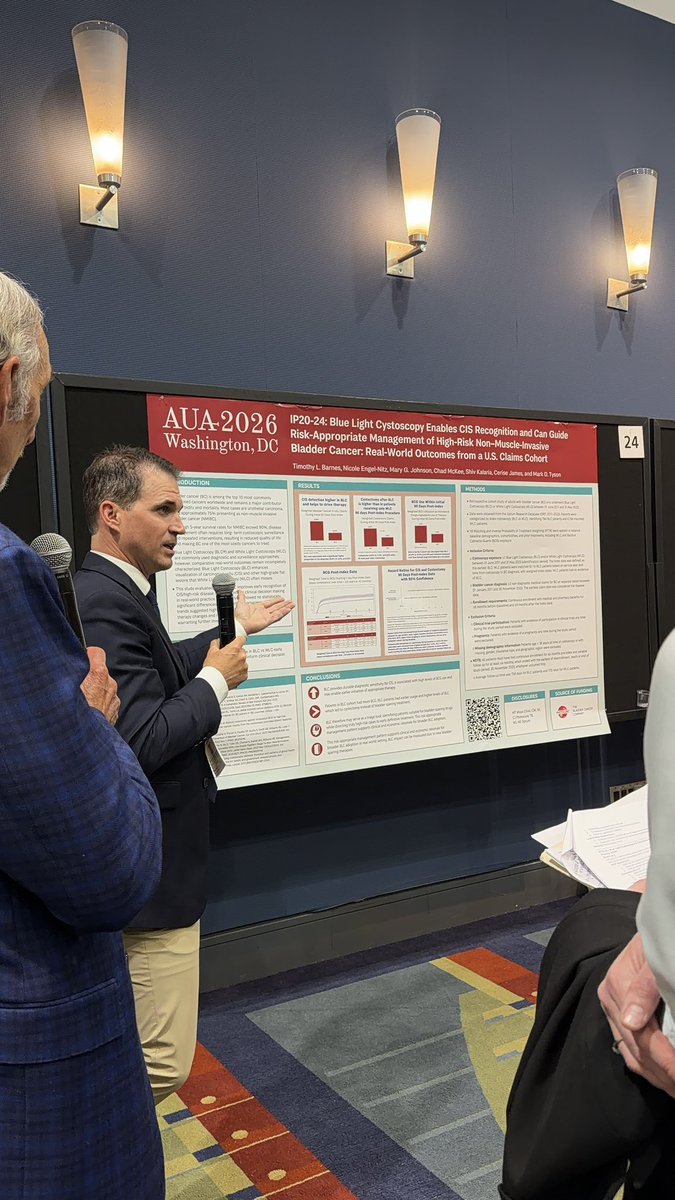 betsamethasone's tweet photo. My last AUA as a medical student and one I’ll always remember. Grateful to the Future in Urology program for the opportunity to learn from my mentor, Dr. Mark Tyson. @MarkTysonMD! Excited to keep learning and growing in urology. #AUA26 #urology https://t.co/ufnljN7ota
