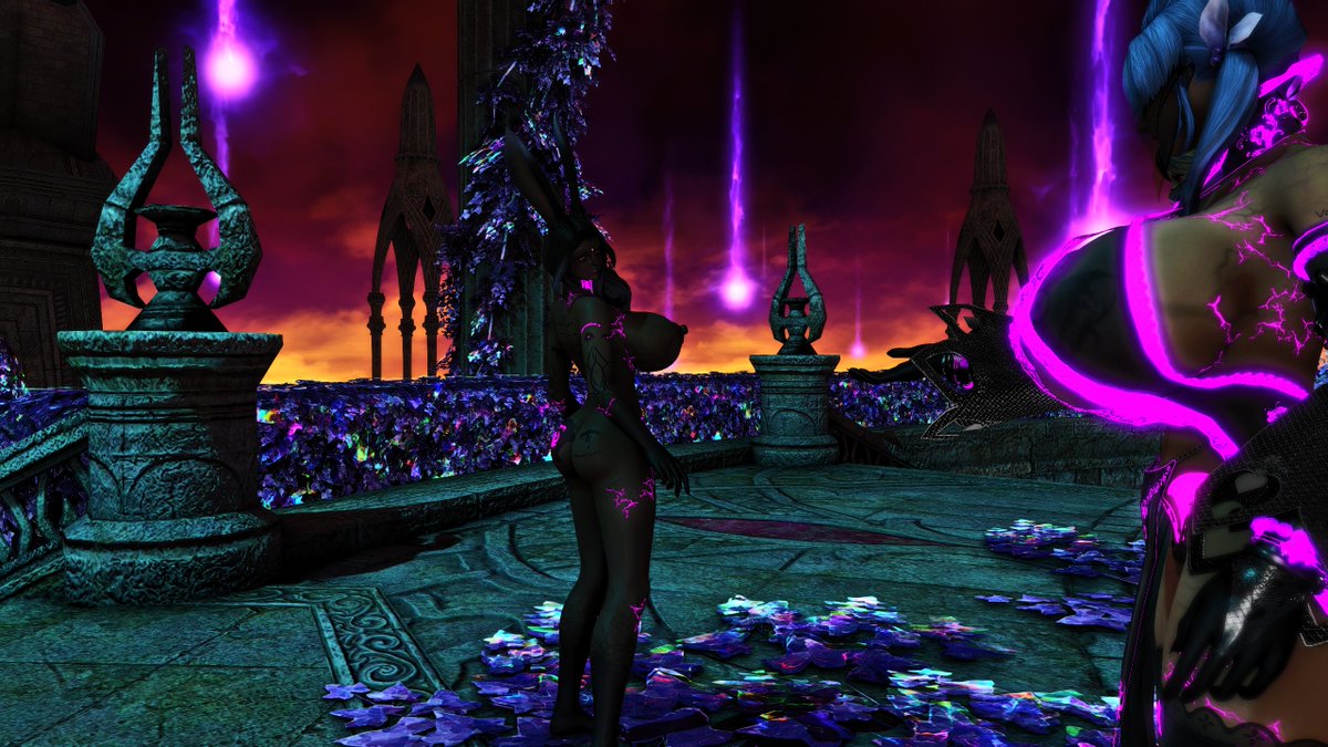 SashziWeaver's tweet photo. After arriving in the void and seeing his mentors true faces, Elene'shpya succumbs into having his gender changed and turned into a void slut like them. https://t.co/ixpjgQ4IZS