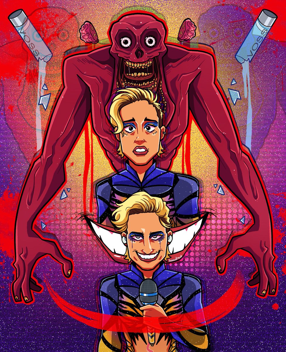 itsaaudraw's tweet photo. i love horror movies, i really need to draw more posters like this for the movies i love https://t.co/TnnZwpywTC