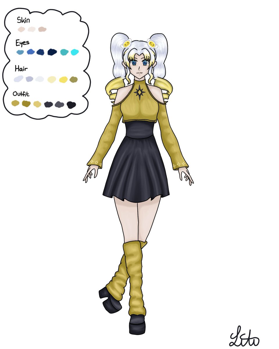xxlitixx's tweet photo. Meet my #debonheirsona! I drew her on a whim, so she doesnˋt have a name or backstory yet https://t.co/4Tn4q7k8FZ