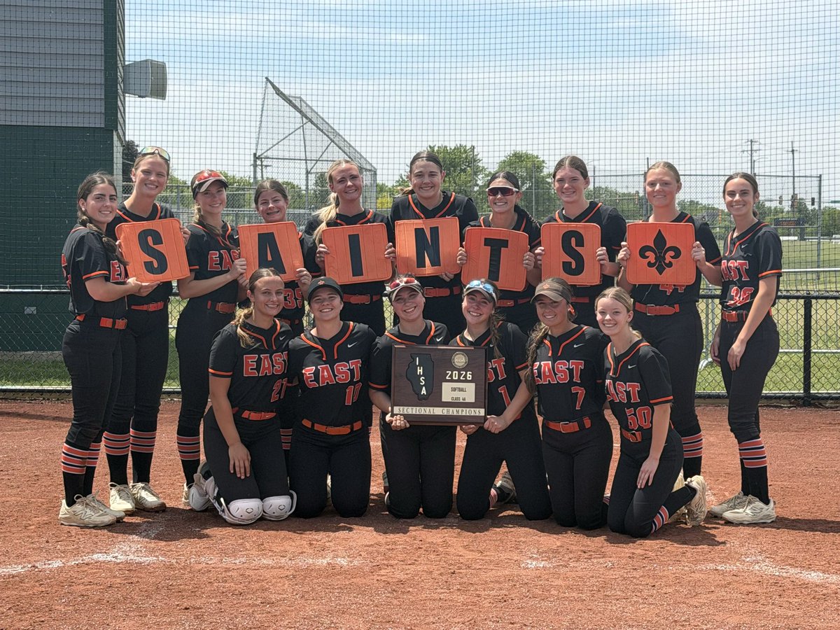 STCE_Gutesha's tweet photo. Sectional Champs! Saints beat Fremd 1-0. Tons of Saints on base but only  able to scratch one which was enough for Hannah Wulf and the defense. Wulf 1H and 8Ks including 3 straight Ks with two runners in 6th. Super Sectionals Monday at Rosemont. https://t.co/AntDGapWU6