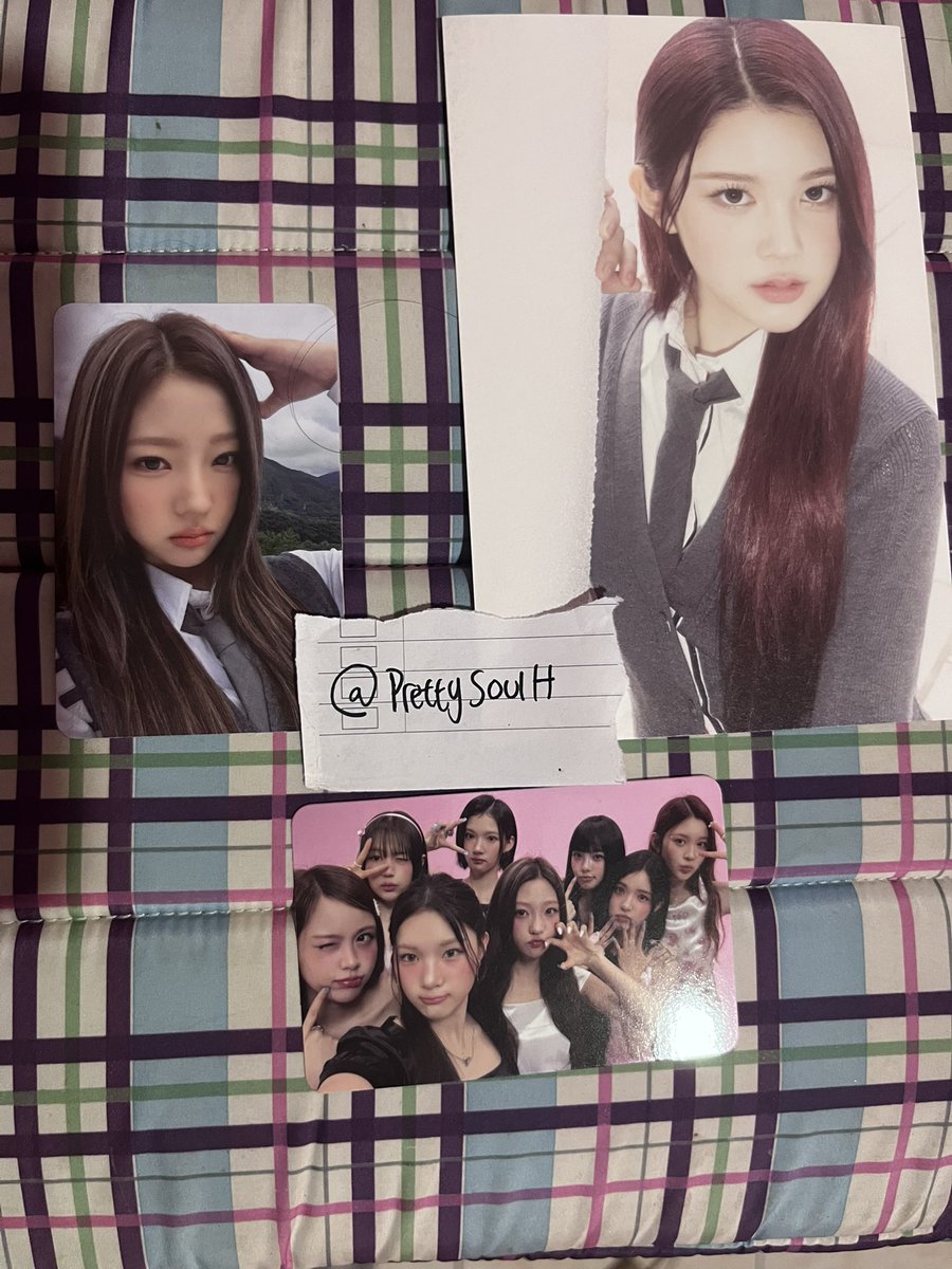 prettysoulH's tweet photo. #hatchusell WTS, want to sell!!

Stella focus photobook (55k)
Photocard Group pink (15k)
Postcard a_na focus (10k)

TAKE ALL ONLY 70K (udah rd kamar siap kirim)

Packing✅
Freebies✅
Ongkir❌
Bisa co oyen 🍊DOM Tangsel =] https://t.co/rzv7gow9dr