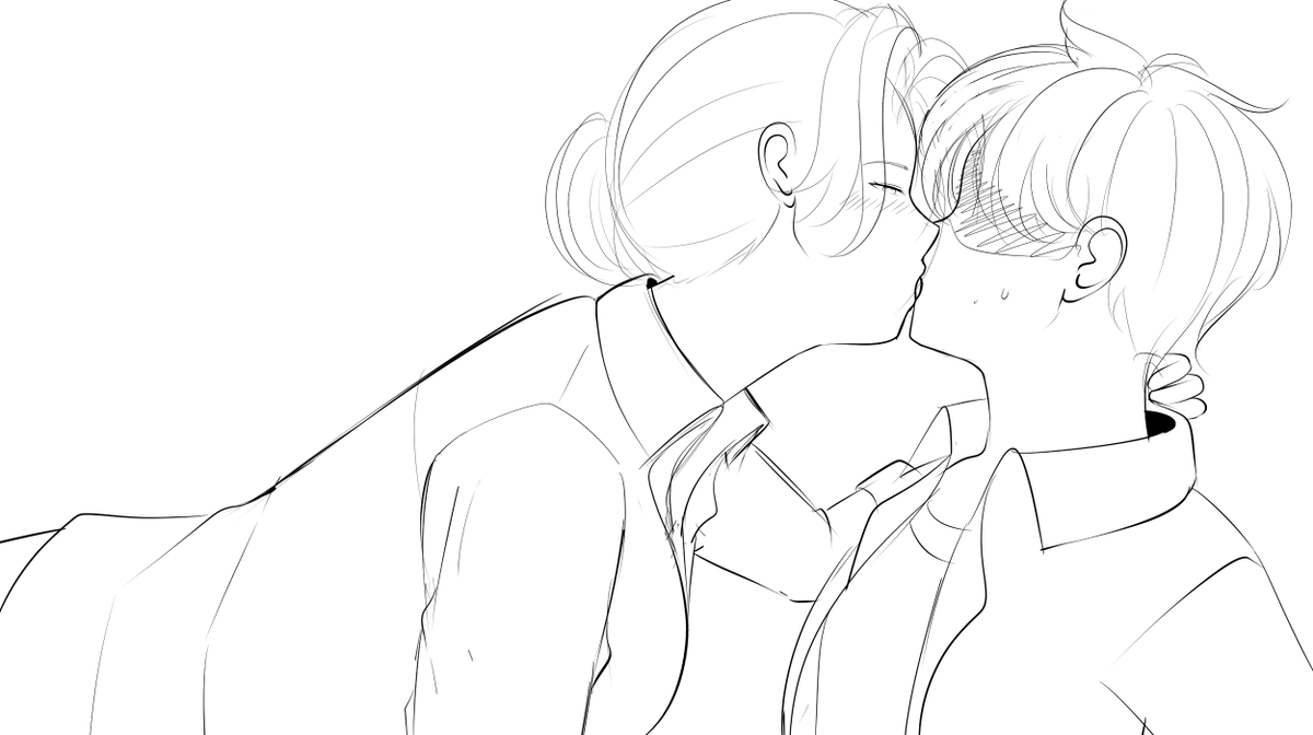 _nropguy's tweet photo. New Elena scene WIP 

Working on a close and emotionally tense moment for Elena’s route.

Still polishing the expressions, hand placement, and overall mood.

#visualnovel #gamedev https://t.co/oAe1TtMmXf