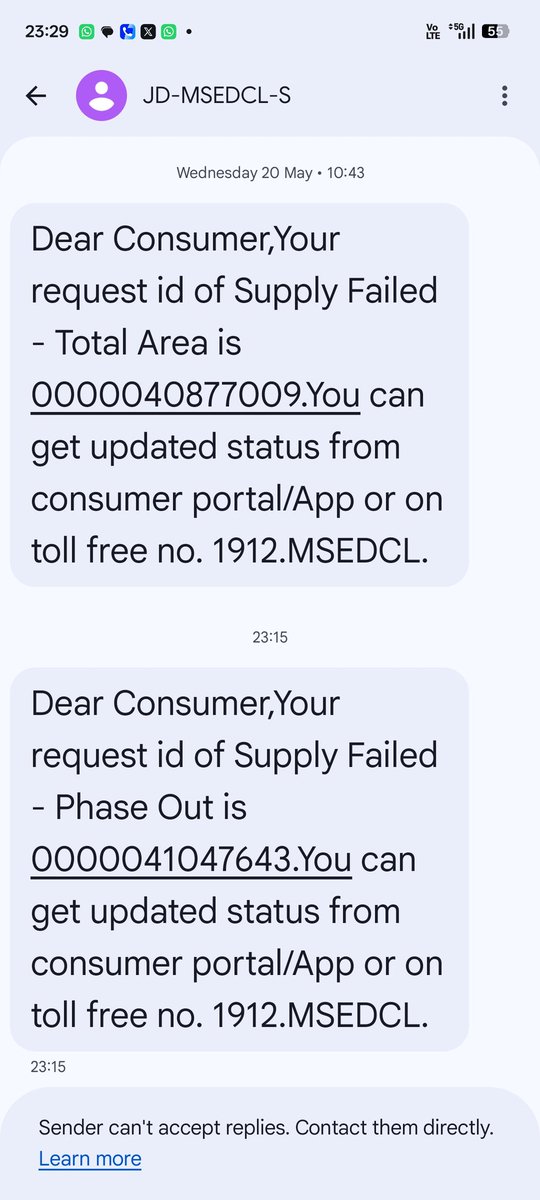 BhandupM84587's tweet photo. @MSEDCL Gone again @MSEDCL https://t.co/Htq5hfZftz