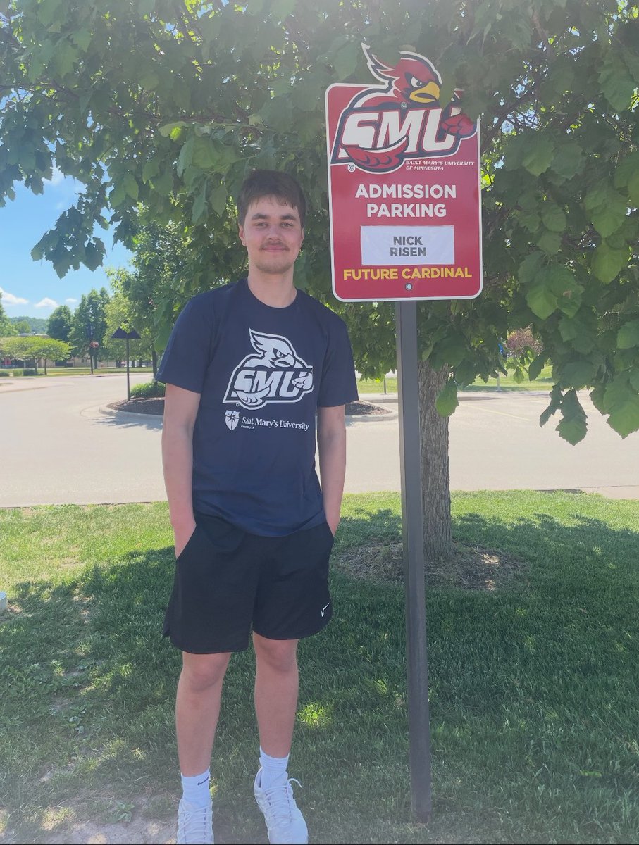 nick_risen's tweet photo. Blessed to receive an opportunity from Saint Mary’s! https://t.co/p6qG2fCAR0
