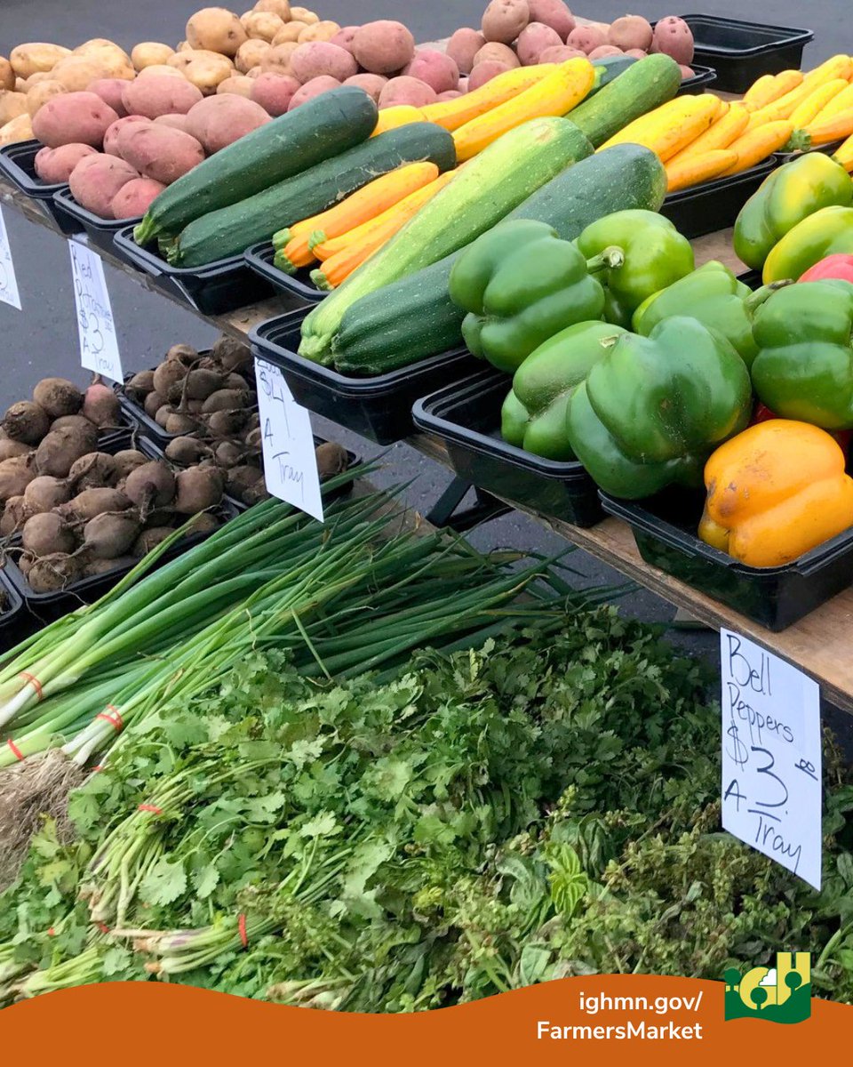 IGHParks's tweet photo. Farmers market season is almost here! 🌻🛍️

St. Paul Farmers' Market ☀️
📍 VMCC parking lot
8055 Barbara Ave

📅 Sundays, 8 a.m.-1 p.m.
June 14-October 25

🥒🍅 Garden-fresh veggies
💐 Beautiful bouquets
🍞 Gluten-free goodies &amp; more!

Learn more at https://t.co/VPjT9WqTO6 https://t.co/teXGHiI9QP