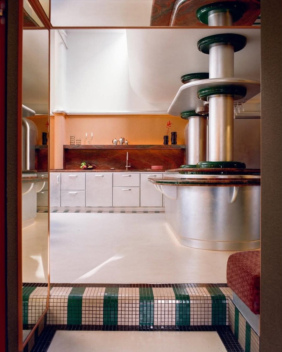 pamvonhadder's tweet photo. interiors by French design studio, ATELIER HA https://t.co/TWCuSyY2KJ