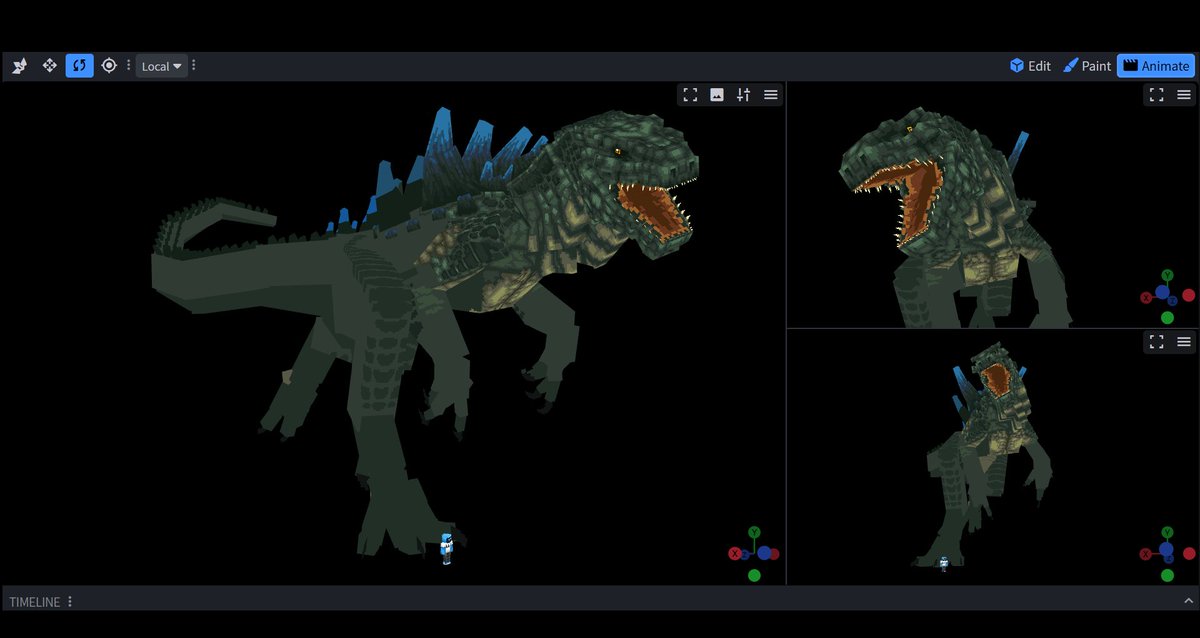 gerolyngunso's tweet photo. God98  wip 30%

Made in @blockbench 

#blockbench #minecraft #godzilla1998 #lowpoly #Godzilla98 https://t.co/cXgI6AT4P5