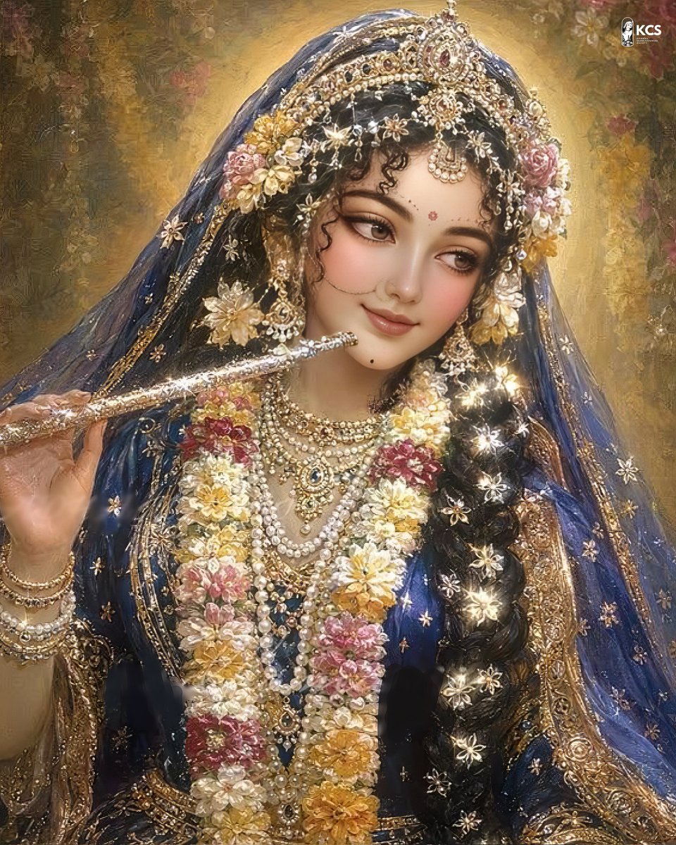 KCSociety_India's tweet photo. Radharani is the only selected Gopi who is dearer to Krishna than all the other Gopis.

Teachings of Lord Chaitanya, Chapter 30 https://t.co/p80jx3KXud