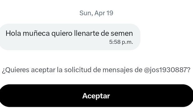 GigaTTS's tweet photo. "QUIERO LLENARTE DE LECHE"

Por los mensajes que recibió un hombre que se hizo pasar por una gorda en instagram https://t.co/xnQSwmZA1M