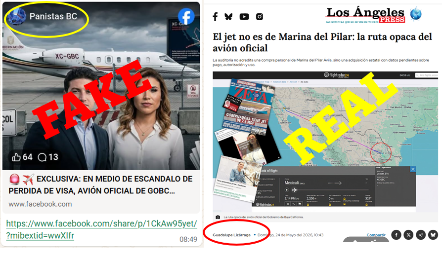 gpelizarraga's tweet photo. 📷La depredación del periodismo independiente es un mal público. Afecta a todos y cada uno de los mexicanos porque deteriora la información disponible para la sociedad, manipula la opinión pública y debilita la capacidad colectiva para exigir cuentas al poder. Además de alterar la verdad hasta volverla irreconocible.

El daño alcanza a la libertad de prensa y al derecho de la sociedad a recibir información verificada.

Eso hizo Ricardo Raphael con mi investigación "El falso caso Wallace": la plagió, la tergiversó y la usó políticamente para aislar a Isabel Miranda, mientras protegía al partido al que ella pertenecía.

El mismo partido que hoy vuelve a beneficiarse del plagio de mi trabajo, ahora con el reportaje sobre la opacidad en el uso y los recursos del avión oficial de Baja California.
https://t.co/uYveNbeHYL
#PeriodismodeInvestigación #GuadalupeLizárraga