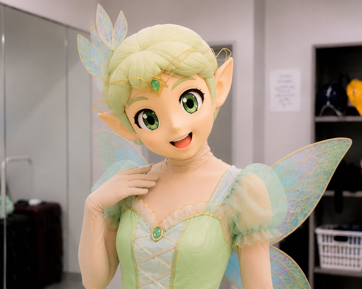 wtraikig's tweet photo. 脚が肌タイツのままだったので、バレエシューズを履いてもらいまして、完成形です😉
ついでにバストショット &amp; 着た後のホントのマスクオフの姿も。
肌タイツ好きな私としては、シワがいい感じのこのバストショットもお気に入りです😚
本日はこれで打ち止めです🙇
#kigurumi #着ぐるみ #マスクオフ https://t.co/Q0DPAjEP09