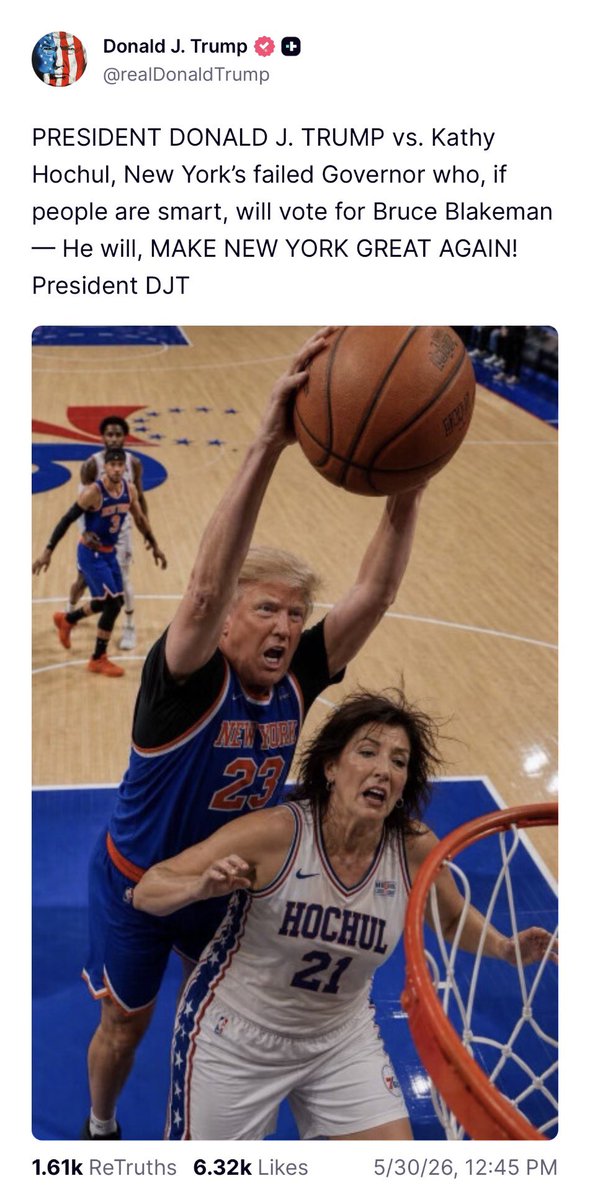 intheMatrixxx's tweet photo. PRESIDENT DONALD J. TRUMP vs. Kathy Hochul, New York’s failed Governor who, if people are smart, will vote for Bruce Blakeman — He will, MAKE NEW YORK GREAT AGAIN! President DJT https://t.co/L77fWREms8